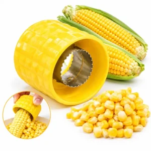 Corn Stripper Corn Peeler Kernel Remover Cob Cutter Sweetcorn Kitchen Tool UK
