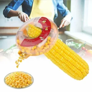 One Step Corn Kernel Cutter Peeler Stainless Steel Corn Cob Stripper Tool